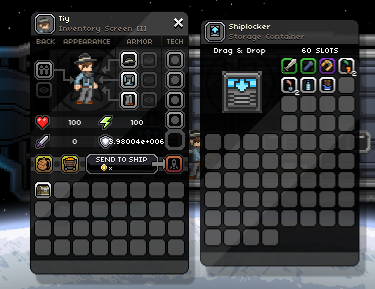 starbound save file editor inventory