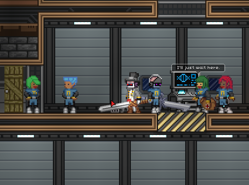 starbound change crew appearance