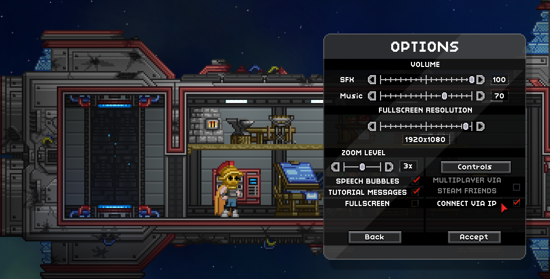 how to make a starbound server