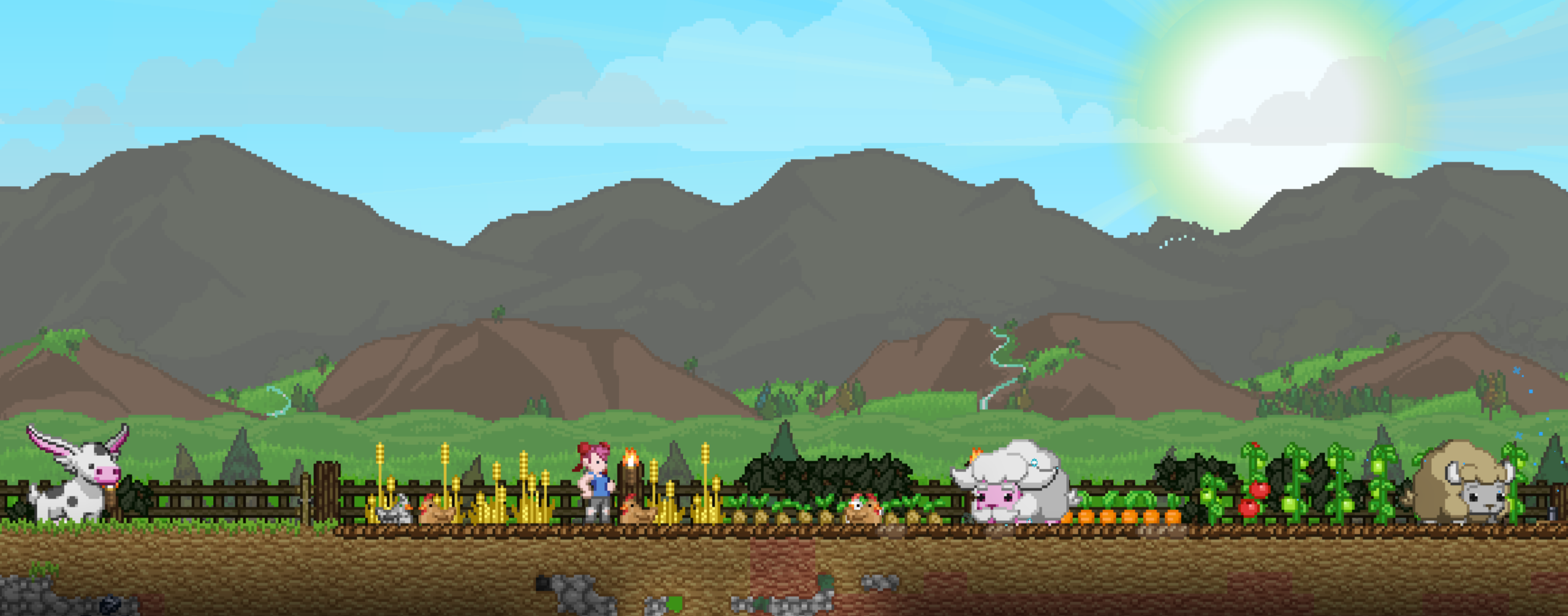 starbound farm animals on ship